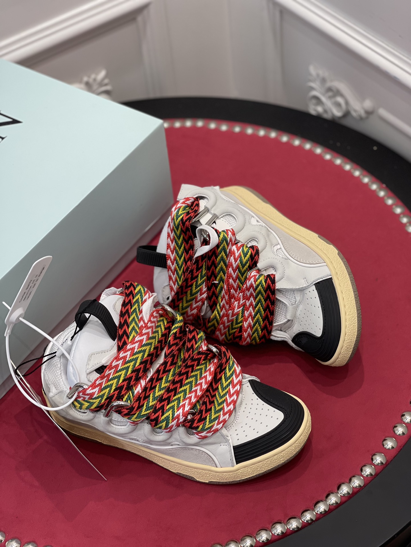 LANVIN CURB SNEAKERS